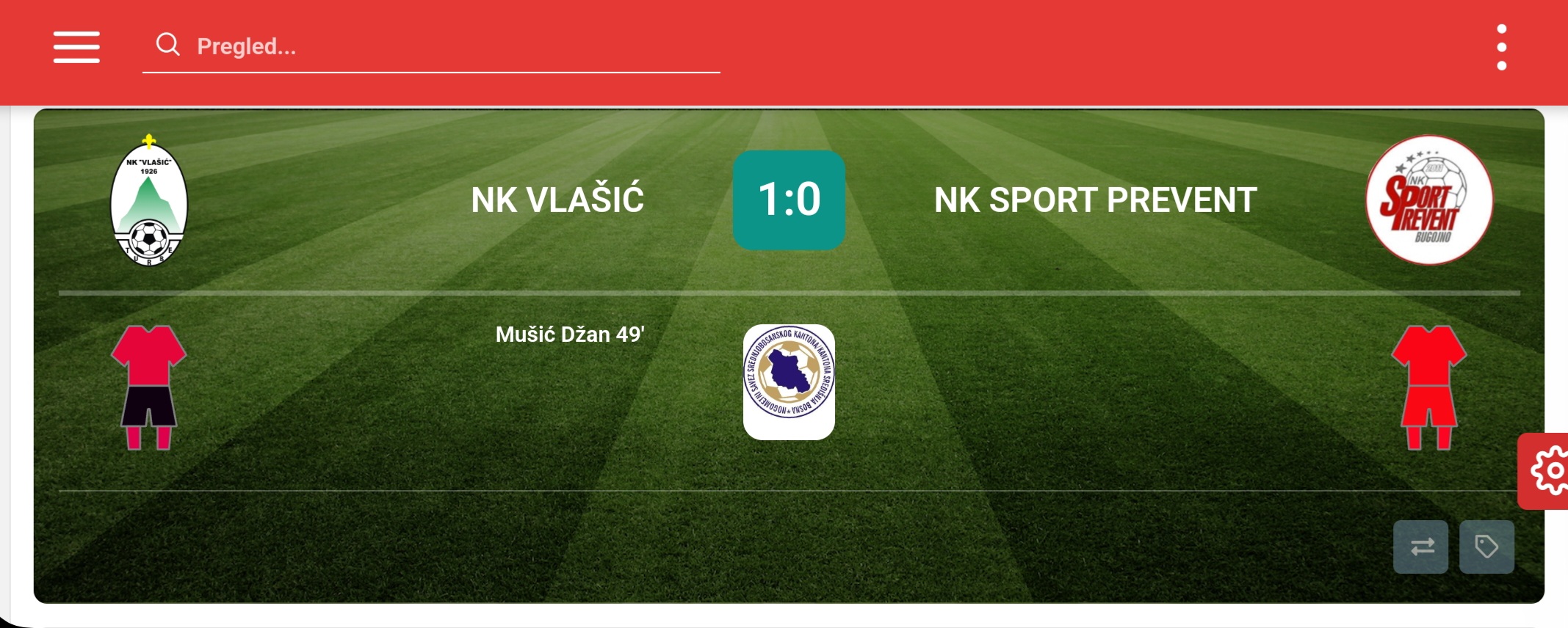 Utakmice predpionira i pionira sa ekipama NK Vlašić
