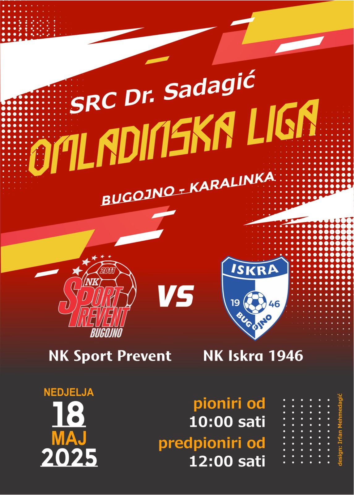 16.kolo Omladinske lige SBK
